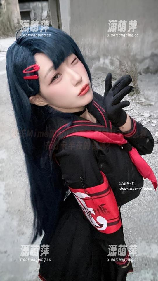 弥美Mime 弥美Mime的cos分享:时崎狂三怎么像在打卡半夜的鬼魅?