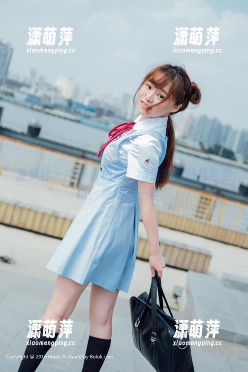波萝社-柳侑绮 波萝社 - 牛仔裤图册:柳侑绮的随性与自由,果然不一样!