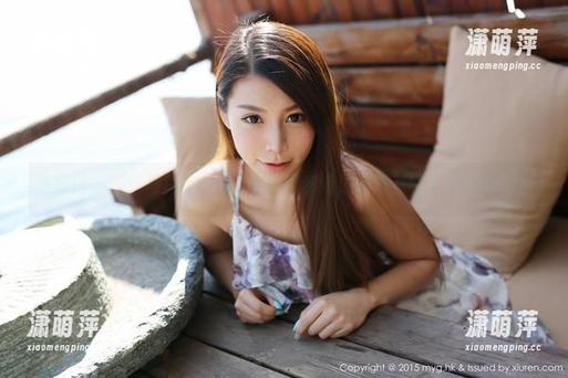 美媛馆 - 在线写真，Carina梦绮和海边的浪花聊了些什么呢？